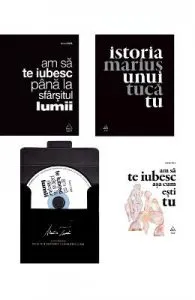 Set Am sa te iubesc pana la sfarsitul lumii (3 carti + 1 audiobook) de Marius Tuca