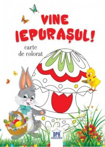 Vine Iepurasul- Carte de colorat