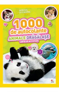 1000 de autocolante. Animale dragalase. Carte de activitati