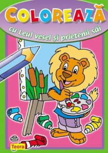 Coloreaza cu Leul vesel si prietenii sai