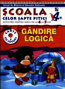 Gandire logica. Activitati pentru copiii de la 4 la 5 ani - carte cu jocuri