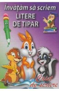 Invatam sa scriem litere de tipar