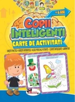 Jocuri pentru copii inteligenți,  6 ani. Carte de activități