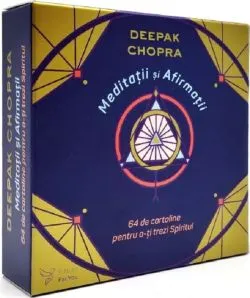 Meditatii si afirmatii. Set cartoline de Deepak Chopra