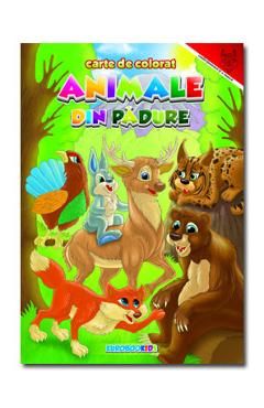 Animale din padure. Romana - Engleza