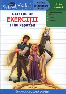 Caietul de exercitii al lui Rapunzel - Limba romana (grupa pregatitoare +5 ani)
