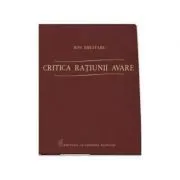 Critica ratiunii avare de Ion Militaru