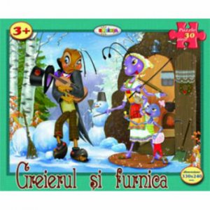 Puzzle - Greierul si furnica (30 piese)