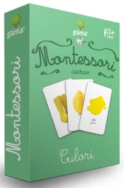 Culori. Cărţi de joc Montessori
