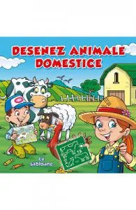 Desenez animale domestice de cu sabloane