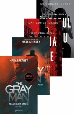 Pachet The gray Man   Regina rosie   Ingerul negru