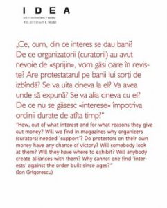 Revista Idea arta - societate, nr. 50