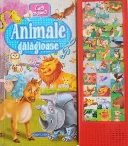 Animale galagioase. Carte cu sunete