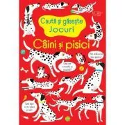 Cauta si gaseste. Caini si pisici (Usborne) de Usborne Books