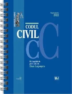Codul civil Septembrie 2022, Editie spiralata de Lupascu Dan