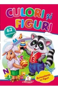 Culori si figuri. 62 autocolante