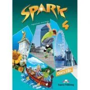 Curs limba engleza Spark 4 Monstertrackers Audio Set 4 CD de Virginia Evans