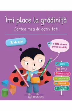 Imi place la gradinita 3-4 ani de Brigitte Salinas