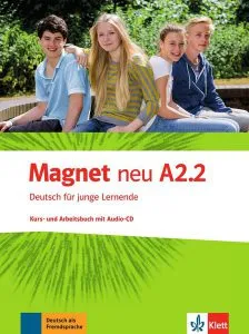 Magnet neu A2.2, Kurs-/Arbeitsbuch   CD de Giorgio Motta