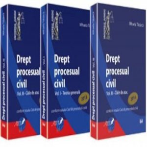 Pachet drept procesual civil vol. 1 , 2 , 3