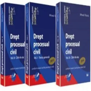 Pachet drept procesual civil vol. 1 , 2 , 3