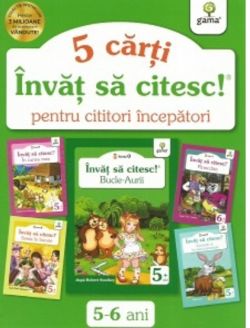 Pachet "Invat sa citesc pentru cititori incepatori 4" - 5-6 ani