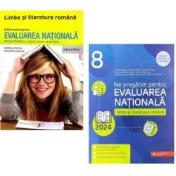 Pachet Ne pregatim pentru Evaluarea Nationala 2024. Limba si literatura romana de Marinela Pantazi