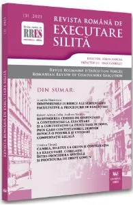 Revista romana de executare silita Nr.3/2021