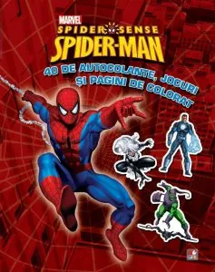 Spider-Man. 40 de autocolante, jocuri si pagini de colorat