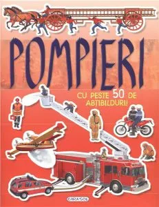 Cauta si lipeste - Pompieri cu peste 50 de abtibilduri