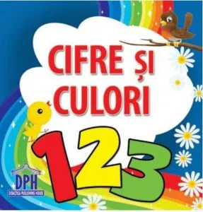 Cifre si culori 1 2 3. Carte evantai