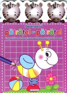 Deseneaza patratel cu patratel