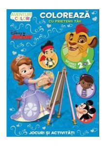 Disney. Colorează cu prietenii tăi! Aventuri în culori. Întoarce