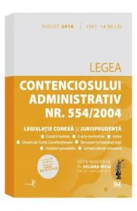 Legea contenciosului administrativ nr. 554 din 2004 August 2018 de Iuliana Riciu