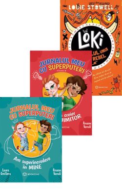 Pachet Jurnalul meu cu superputeri   Loki: Jurnalul unui pusti rebel