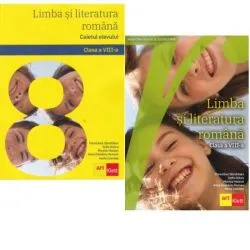 Pachet Limba si literatura romana pentru clasa a 8-a: manual si caiet de Sofia Dobra