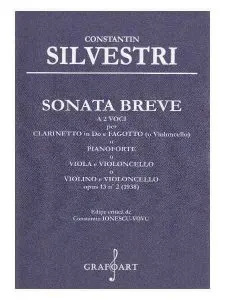 Sonata Breve a 2 voci per Clarinetto in Do e Fagotto de Constantin Silvestri