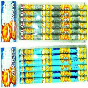 Creioane HB Garfield - set 6  bucati