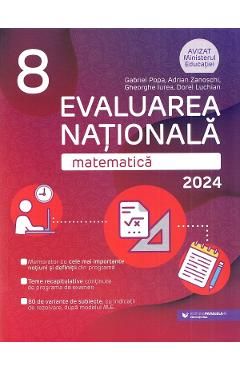 Evaluarea Nationala 2024. Matematica - Clasa 8