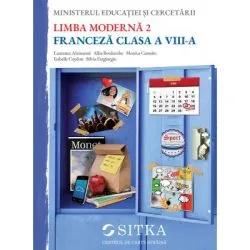 Manual Limba moderna 2 Franceza clasa a 8-a de Laurence Alemanni