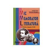Mic memorator de literatura. Clasele 5-8