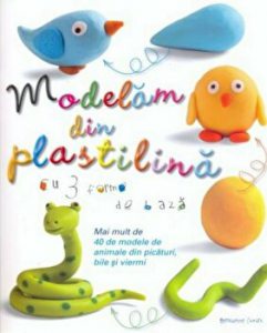 Modelam din plastilina cu 3 forme de baza. Mai mult de 40 de modele de animale din picaturi, bile si viermi
