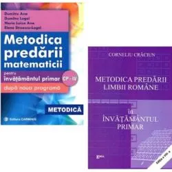 Pachet Metodica predarii matematicii si limbii romane pentru invatamantul primar de Dumitru Logel