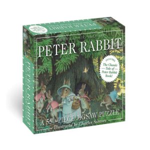 The Classic Tale of Peter Rabbit 200-Piece Jigsaw Puzzle and Book