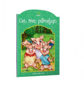 Cei trei purcelusi - Colorez povesti alese
