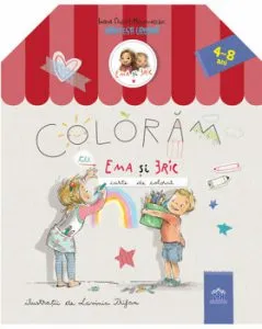Coloram cu Ema si Eric - carte de colorat de Ioana Chicet- Macoveiciuc
