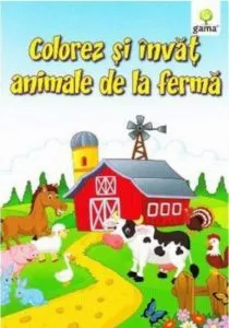 Colorez si invat animale de la ferma