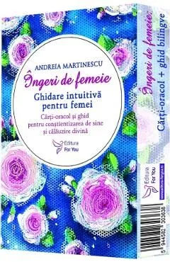 Ingeri de femeie. Set carti-oracol bilingveghid de Andreia Martinescu