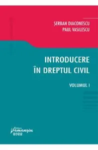 Introducere in dreptul civil Vol.1 de Paul Vasilescu