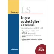 Legea societatilor si 8 legi uzuale. Actualizata 15 februarie 2023 de Sergiu Golub